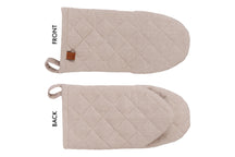 Cosy & Trendy Manopla de horno de tela Arena