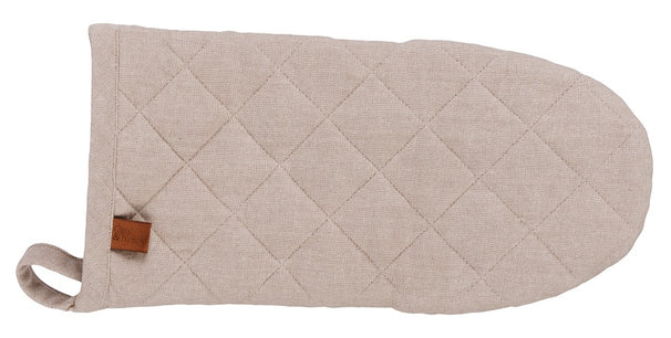 Cosy & Trendy Manopla de horno de tela Arena