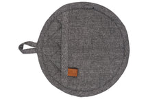 Cosy & Trendy Agarradera de tela Chambray negro