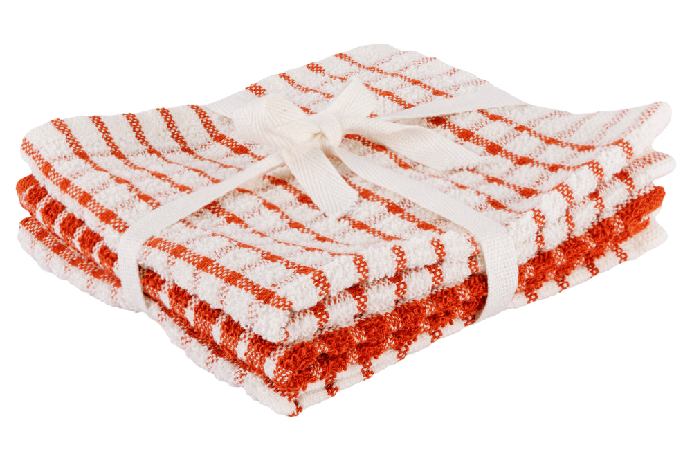 Cosy & Trendy Paños para lavar de tela Óxido 30 x 30 cm - 3 piezas