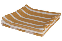 Cosy & Trendy Paños de cocina de tela Ámbar dorado 50 x 70 cm - 3 piezas