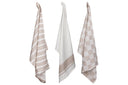 Cosy & Trendy Paños de cocina de tela Arena 50 x 70 cm - 3 piezas