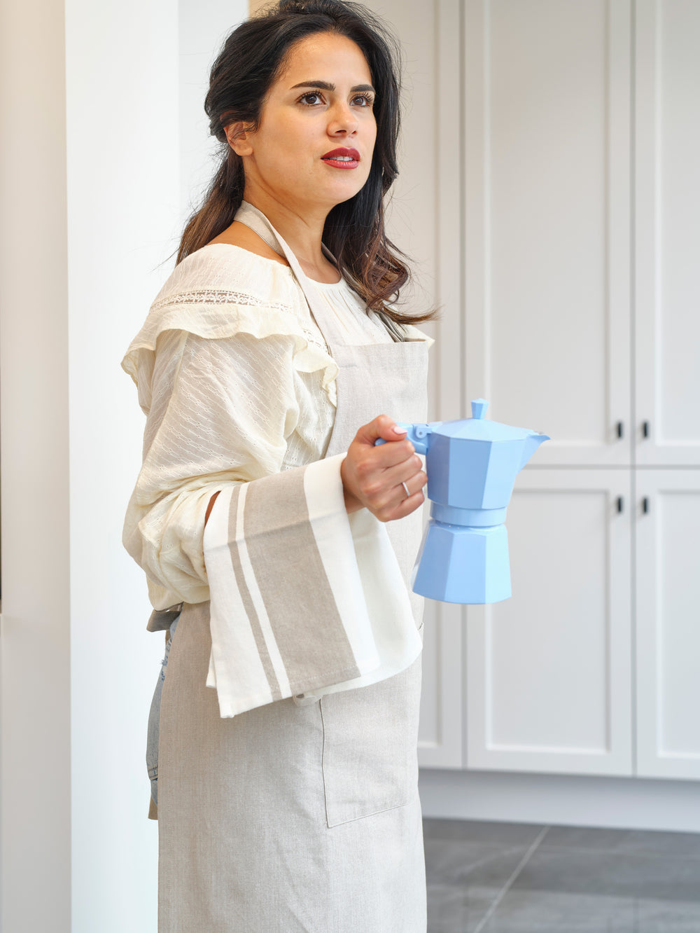 Delantal de cocina Cosy & Trendy Tela Arena