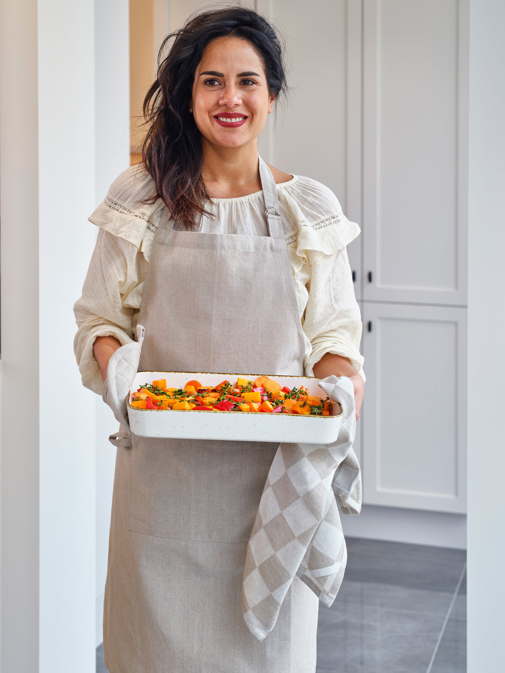 Delantal de cocina Cosy & Trendy Tela Arena