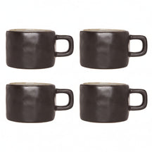 Tazas de café Cosy & Trendy Laguna Azul Gris 230 ml - 4 piezas