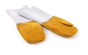 Hendi Guantes BBQ / Guantes de horno de cuero 46 cm - 2 piezas