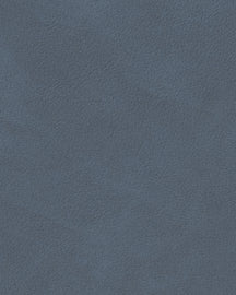 LIND DNA Manteles Individuales Nupo - Cuero - Azul Oscuro - Curvado - 44 x 37 cm - 2 Piezas