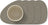LIND DNA Posavasos Nupo - Cuero - Gris Flint - 13 x 11 cm - 4 piezas