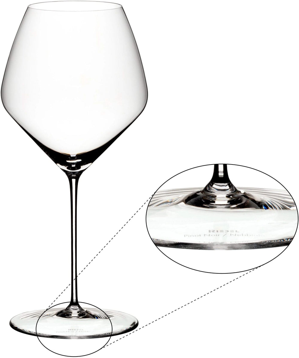 Copas de vino tinto Riedel Veloce - Pinot Noir / Nebbiolo - 763 ml - 2 piezas