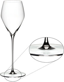 Copas de champán Riedel - Flutes - Veloce - 327 ml - 2 piezas