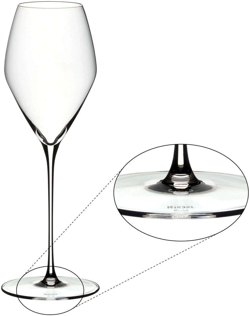 Copas de vino rosado Riedel Veloce - 350 ml - 2 piezas