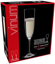 Riedel Copas de champán - Flutes - Vinum - 160 ml - 2 unidades