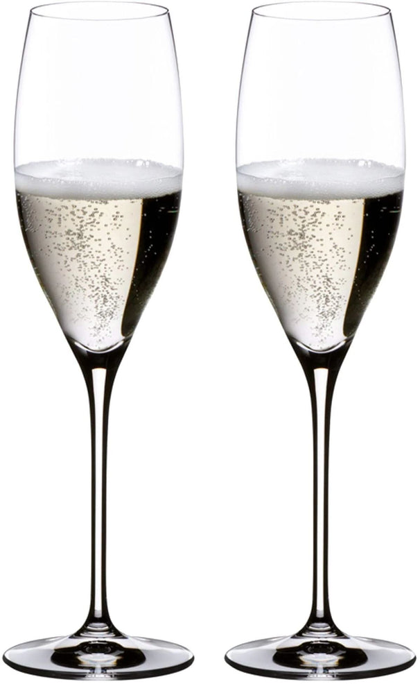 Copas de champán Riedel - Flutes - Vinum - Cuvee Prestige - 230 ml - 2 unidades