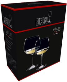 Copas de vino blanco Riedel Vinum - Chardonnay / Montrachet - 600 ml - 2 unidades