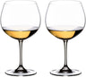 Copas de vino blanco Riedel Vinum - Chardonnay / Montrachet - 600 ml - 2 unidades