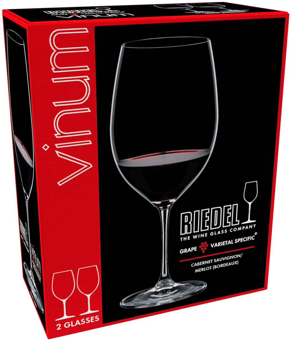 Riedel Copas de vino tinto Vinum - Cabernet / Merlot - 650 ml - 2 unidades