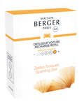 Recarga Maison Berger - para perfume de auto - Aroma Happy - Sparkling Zest - 2 unidades