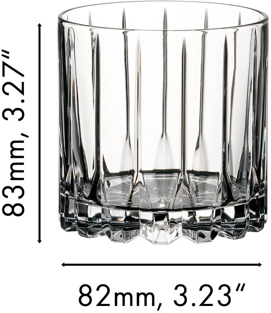 Vasos de whisky Riedel Rocks - 283 ml - 2 piezas