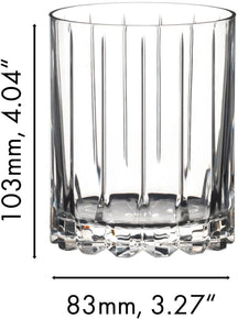Vasos de whisky Riedel Double Rocks - 370 ml - 2 piezas
