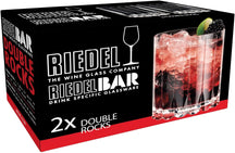 Vasos de whisky Riedel Double Rocks - 370 ml - 2 piezas