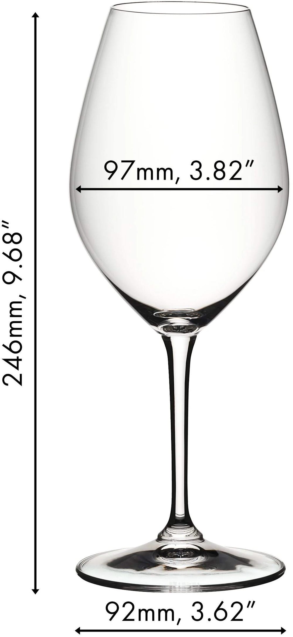 Copas de vino tinto Riedel Wine Friendly - 667 ml - 4 piezas
