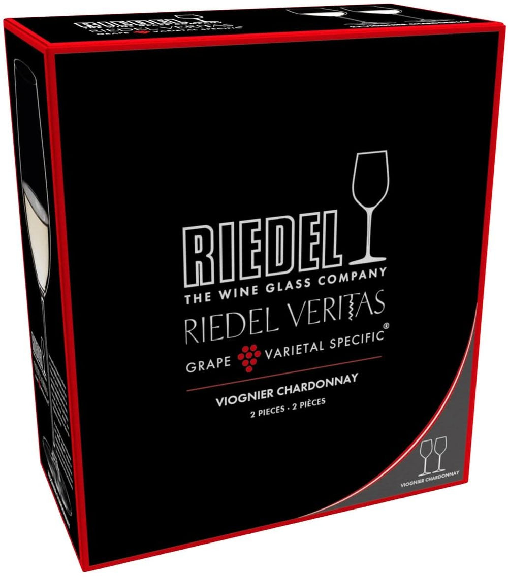 Copas de vino blanco Riedel Veritas - Viognier/Chardonnay - 370 ml - 2 unidades