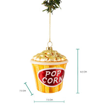 Bola de Navidad Nordic Light Palomitas 9 cm