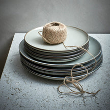 ONA Platos para cena Freckles Verde ø 26 cm - 4 piezas