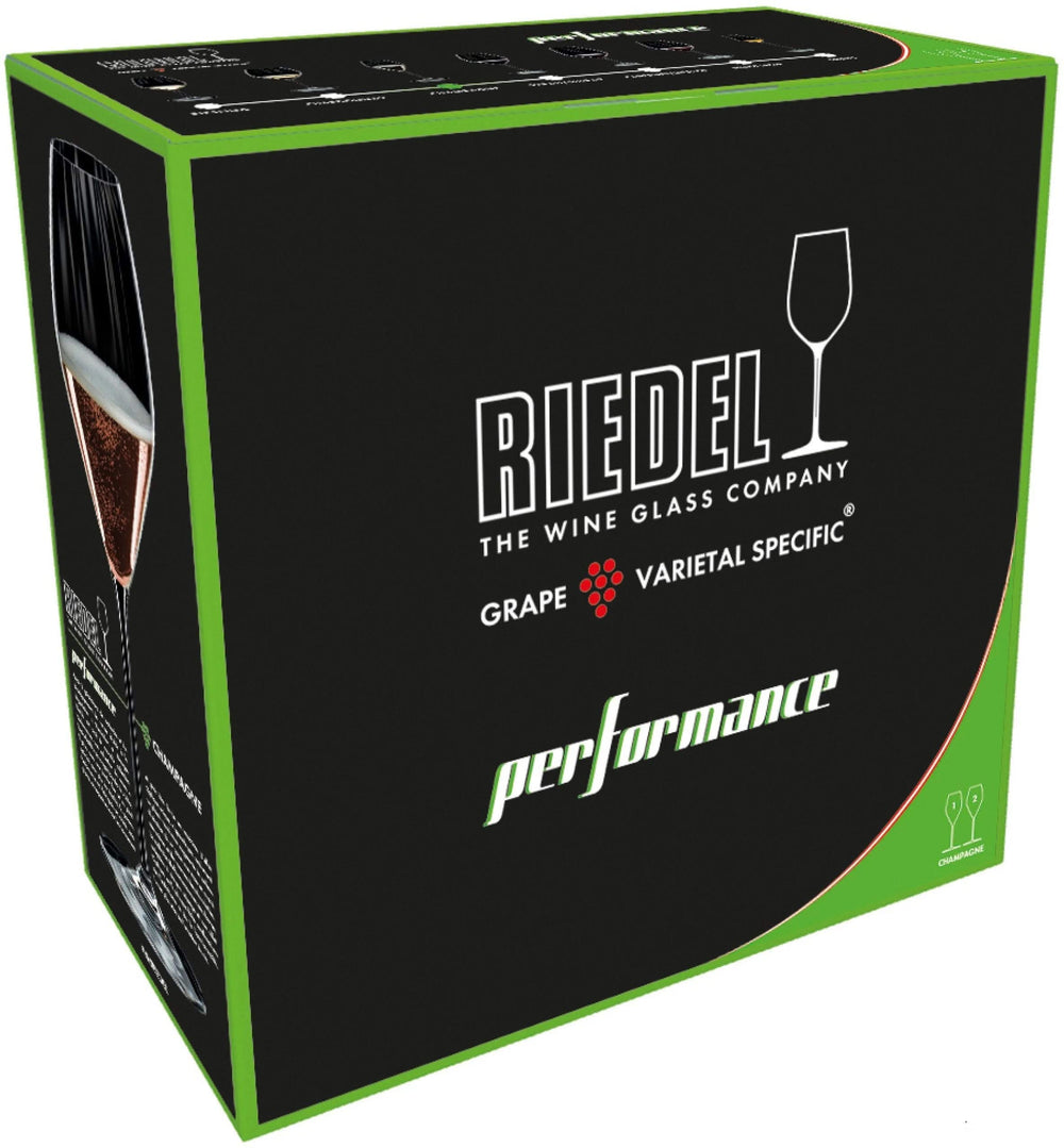 Copas de champán Riedel - Flutes - Performance - 375 ml - 2 unidades