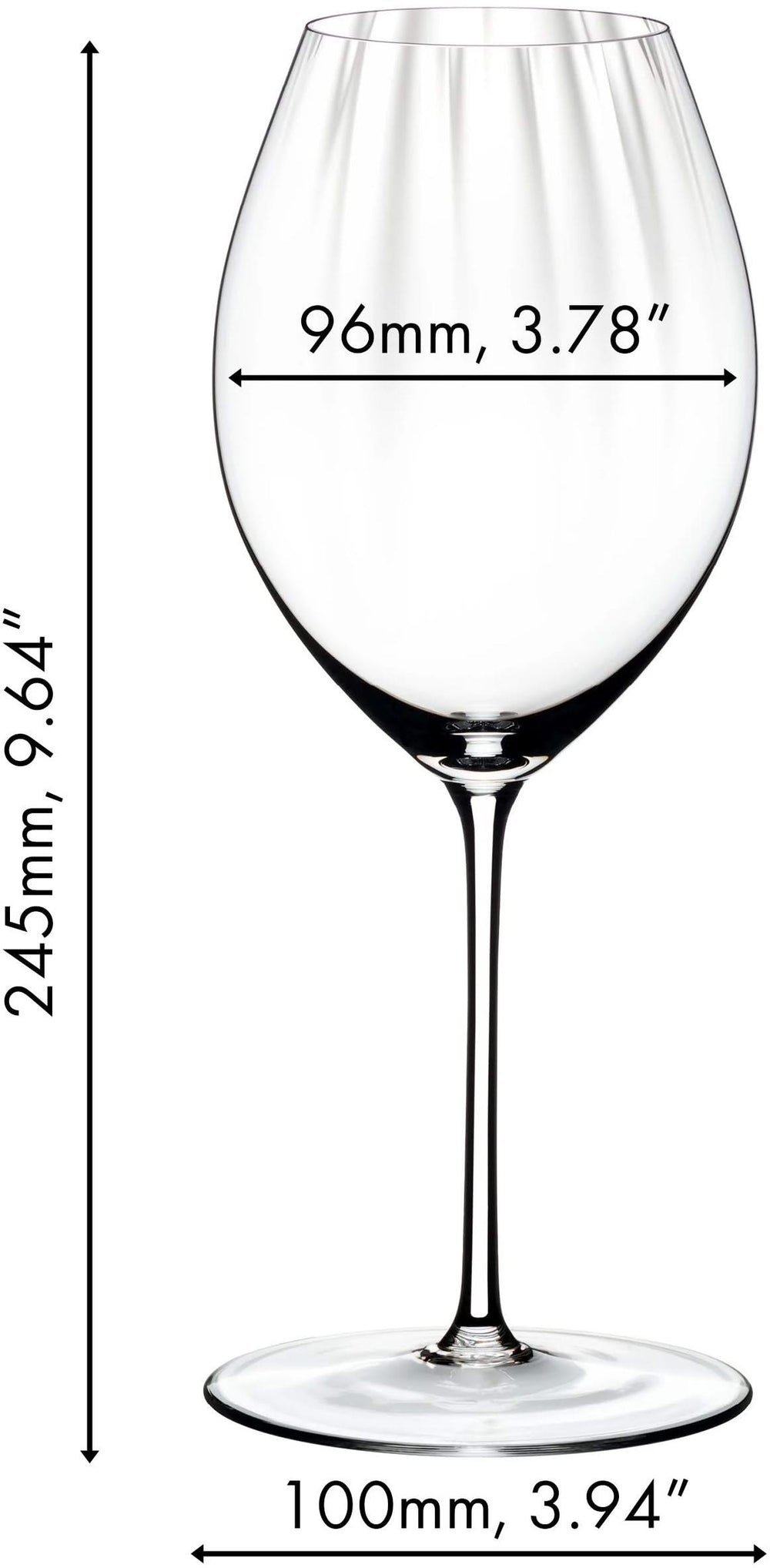 Copas de vino tinto Riedel Performance - Syrah / Shiraz - 631 ml - 2 unidades