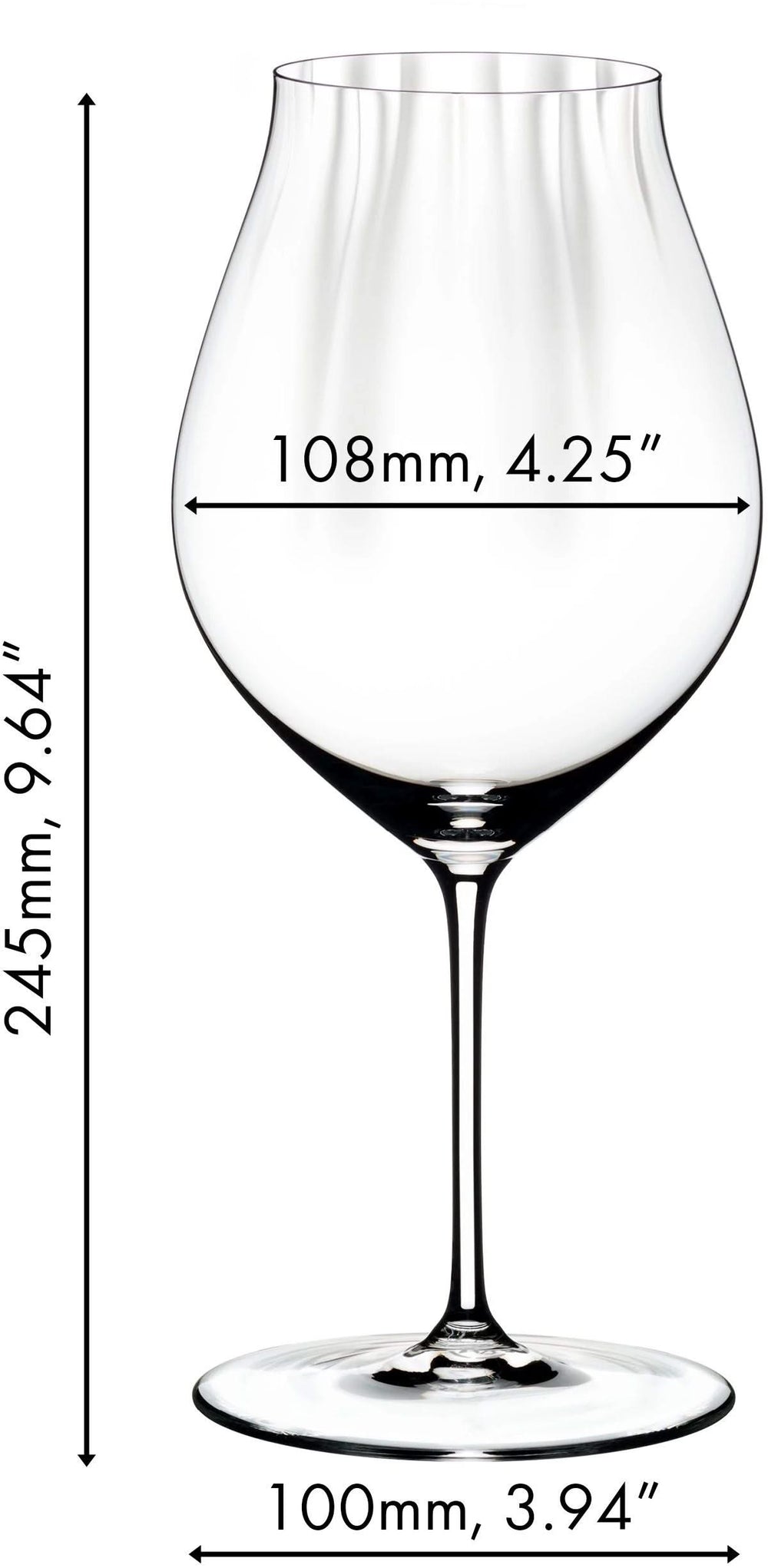 Copas de vino tinto Riedel Performance - Pinot Noir - 830 ml - 2 unidades