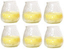 Velas Cosy & Trendy Lowboy - Velas para exterior - Velas de citronela ø 10 cm - 6 unidades