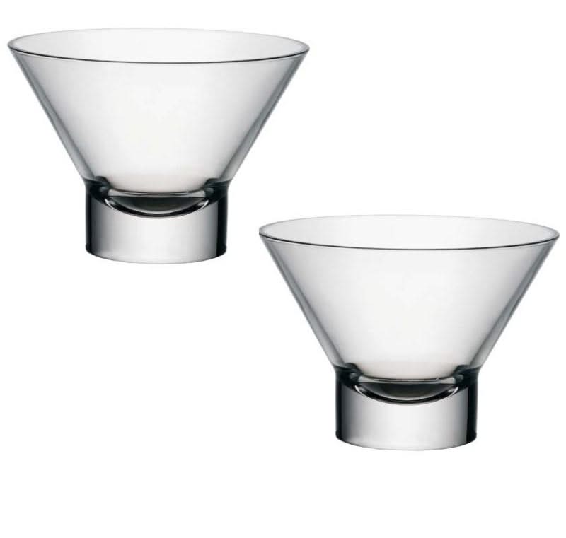 Bormioli Rocco Copas de helado - Vasos para sorbete - Ypsilon - 375 ml - 2 piezas