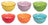 Cuencos pequeños Studio Tavola Sunny Summer ø 12 cm - 6 unidades