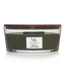 WoodWick Vela aromática Elipse Frasier Fir - 9 cm / 19 cm - Vela en vaso - Mecha de madera