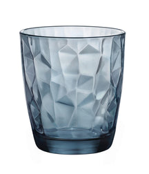 Vasos de agua Bormioli Rocco Diamond - Azul - 300 ml - 6 piezas