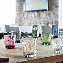 Vasos de agua Bormioli Rocco Diamond - Azul - 390 ml - 6 piezas