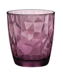 Vasos de agua Bormioli Rocco Diamond - Púrpura - 390 ml - 6 piezas