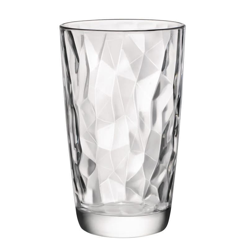 Vasos longdrink Bormioli Rocco Diamond - Transparente - 470 ml - 6 piezas