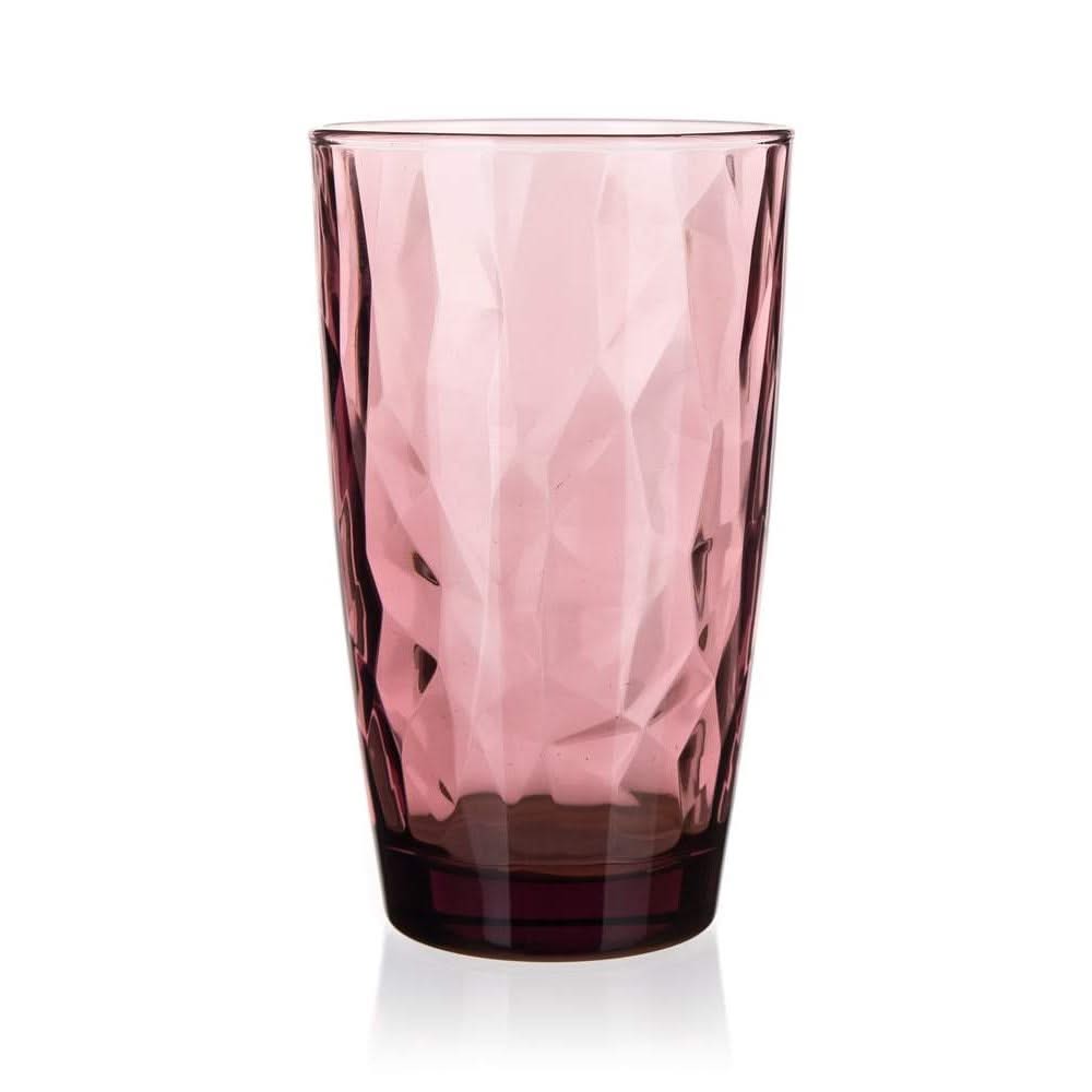 Vasos longdrink Bormioli Rocco Diamond - Púrpura - 470 ml - 6 unidades