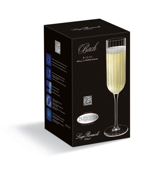 Copas de vino blanco Luigi Bormioli - Bach - 280 ml - 4 piezas