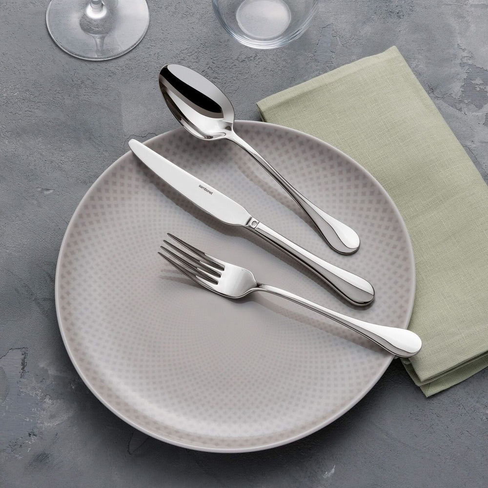 Sambonet Set de cubiertos Bloom - RVS - Monoblock - 24 delig / 6 personas