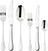 Sambonet Set de cubiertos Bloom - acero inoxidable - Monoblock - 36 piezas / 6 personas