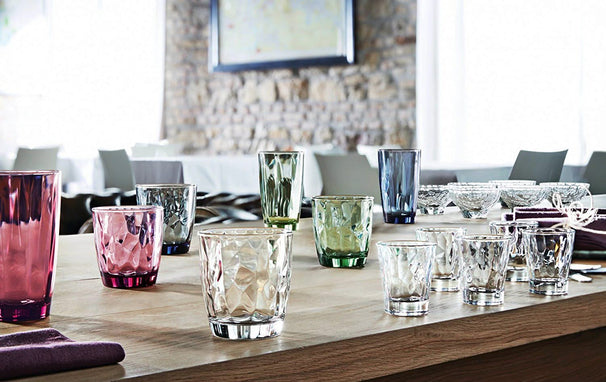Vasos longdrink Bormioli Rocco Diamond - Azul - 470 ml - 6 piezas