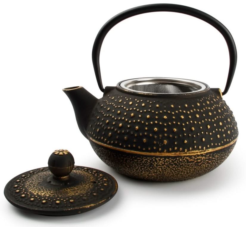 Salt & Pepper Tetera My Tea Negro / Oro 800 ml