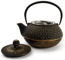 Salt & Pepper Tetera My Tea Negro / Oro 800 ml