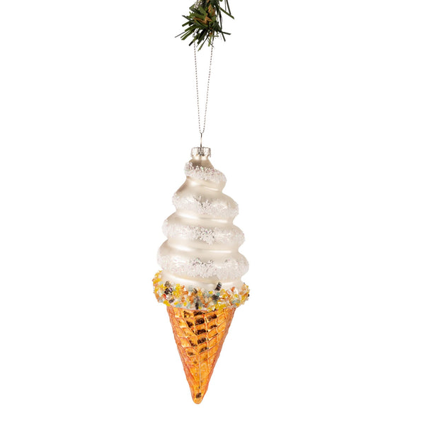 Bola de Navidad Nordic Light Helado suave 17 cm