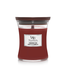 WoodWick Vela aromática Mediana Cinnamon Chai - 11 cm / ø 10 cm - Vela en vaso - Mecha de madera