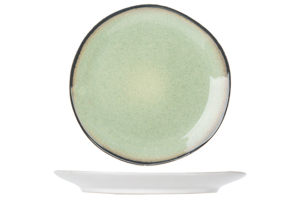 Plato de desayuno / postre Cosy & Trendy Fez Verde ø 23 cm