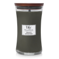 WoodWick Vela aromática Grande Frasier Fir - 18 cm / ø 10 cm - Vela en vaso - Mecha de madera